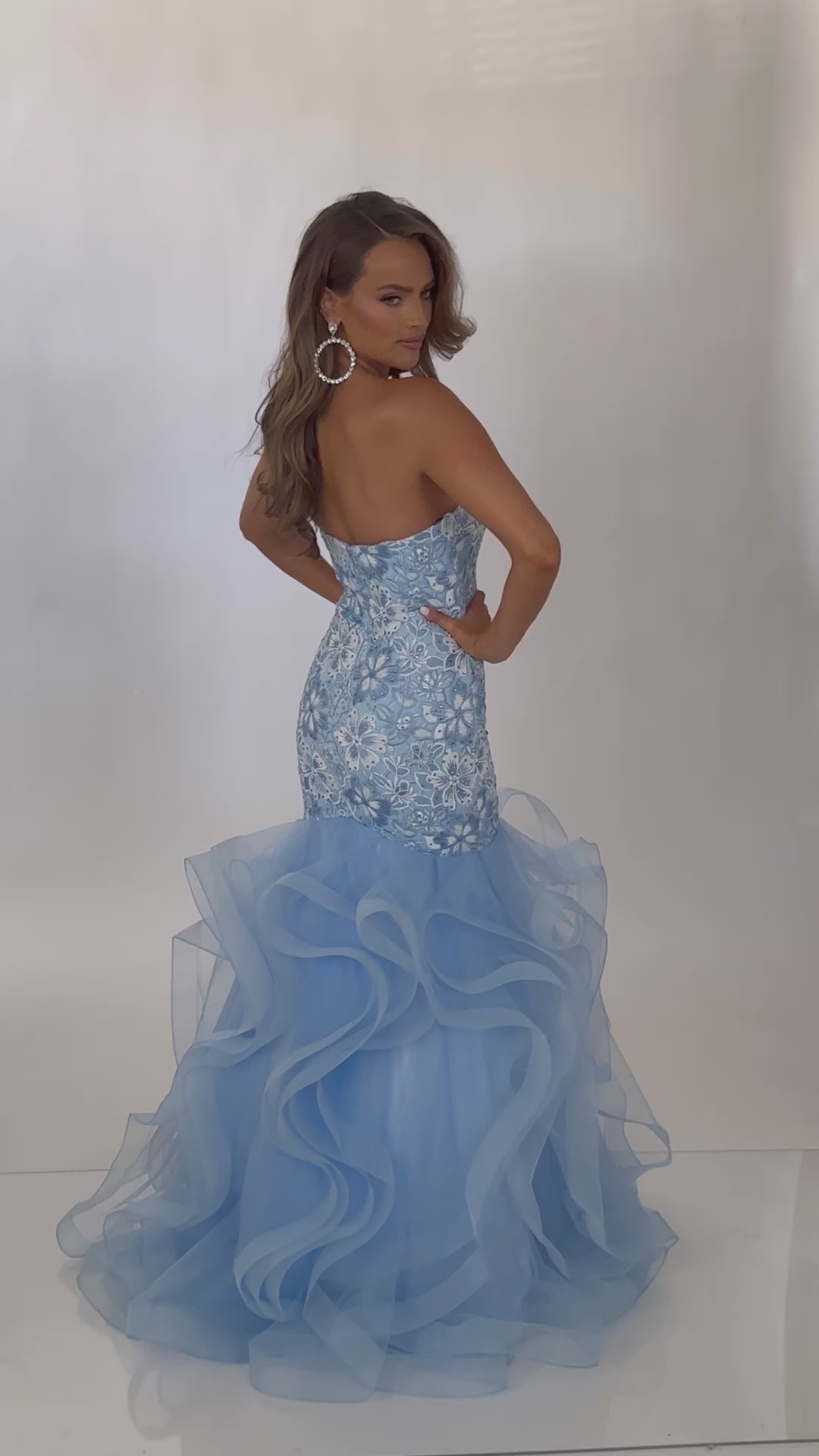 スーツ・フォーマル・ドレス volum tulle jacket set dress Long Tulle Jacket with Floral Lace Applique | David's Bridal